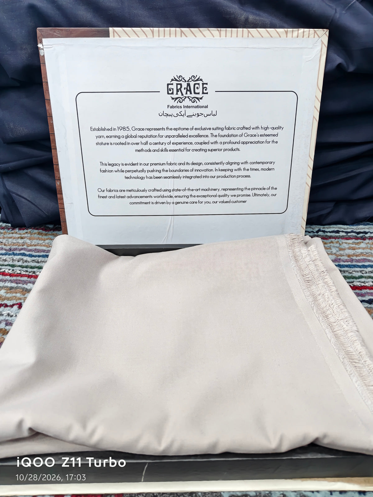 Grace Fabrics winter mosco wash n wear
