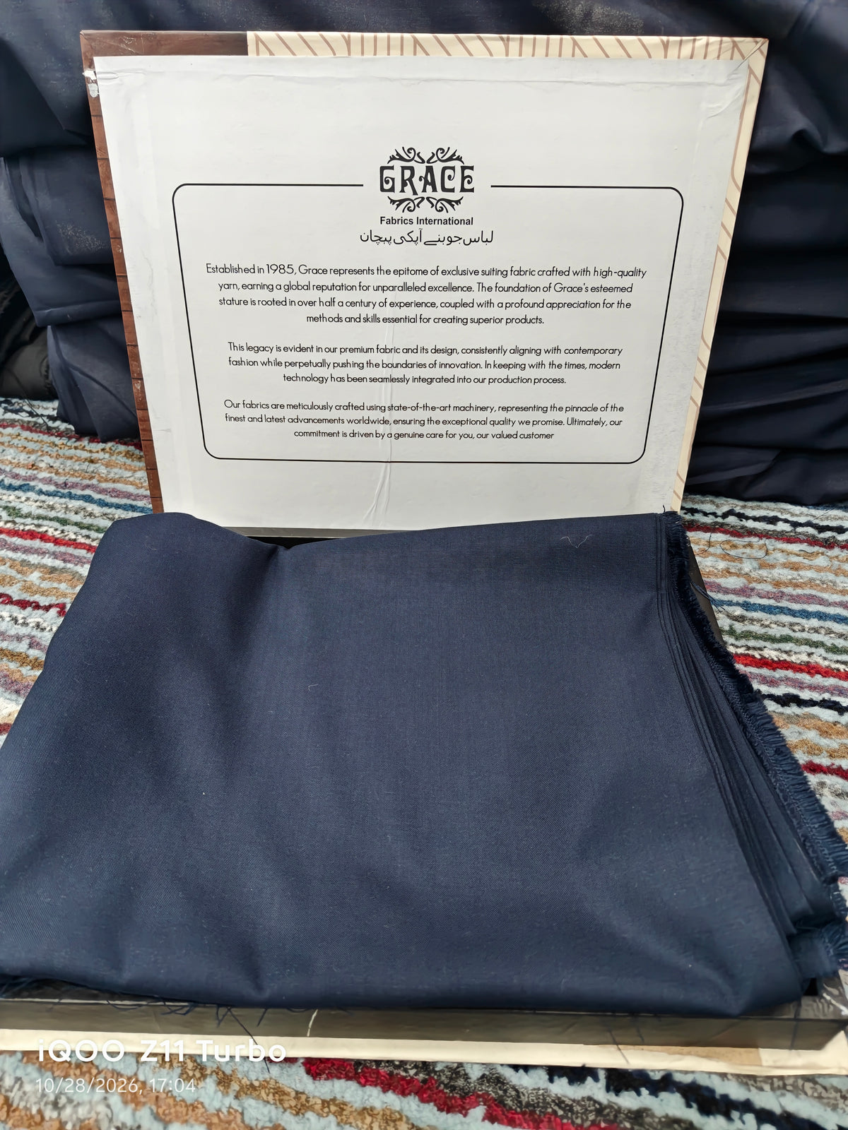 Grace Fabrics winter mosco wash n wear